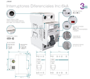 DISYUNTOR DIFERENCIAL 2X 16A 10mA JELUZ