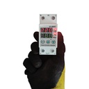 PROTECTOR DE TENSIÓN CONFIGURABLE CON VOLTÍMETRO Y AMPERÍMETRO, 63A MAX